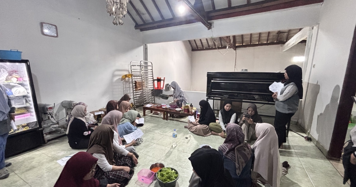 Pelatihan Memasak & ide bisnis bagi pelaku UMKM