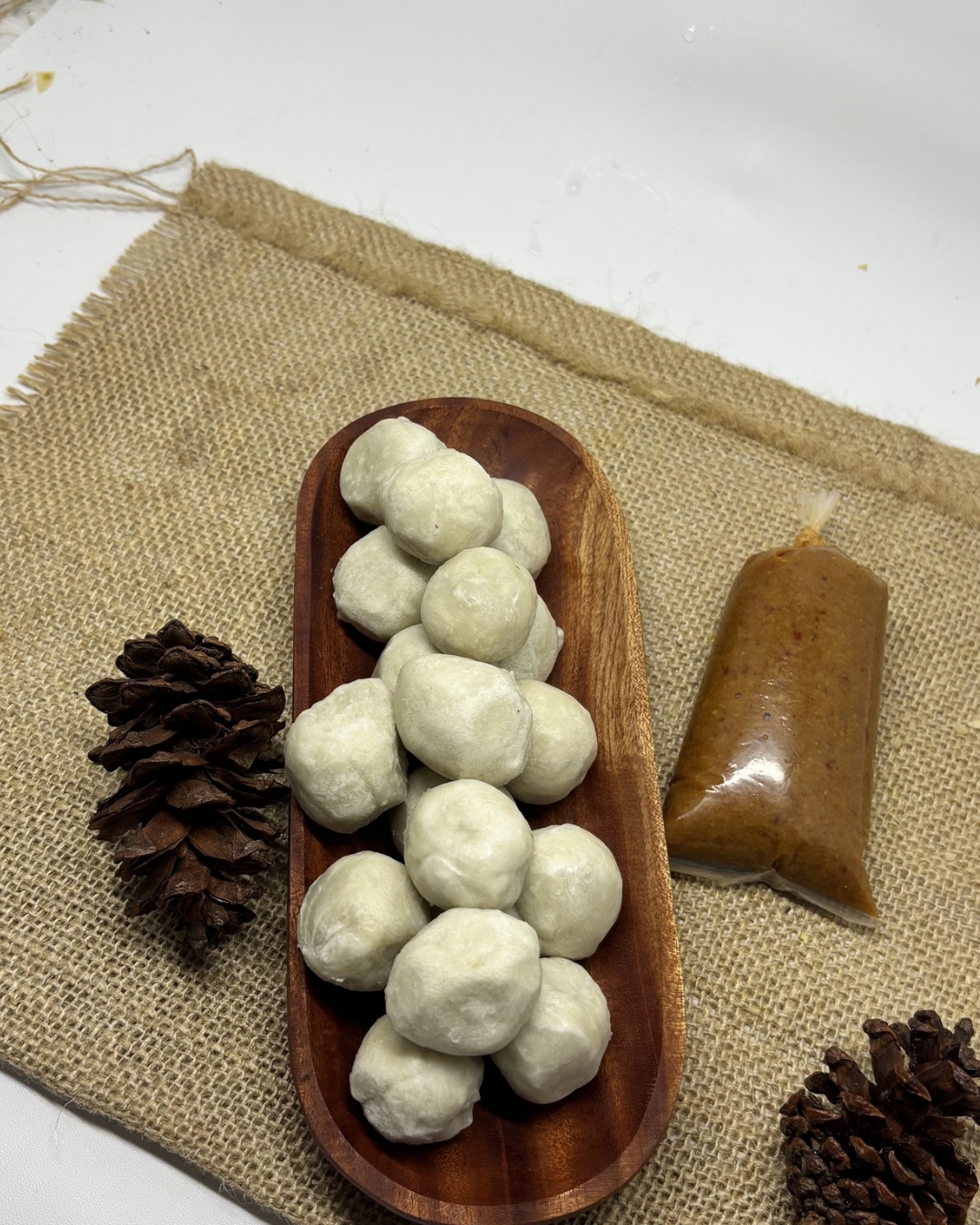 Cimol Bumbu Kacang