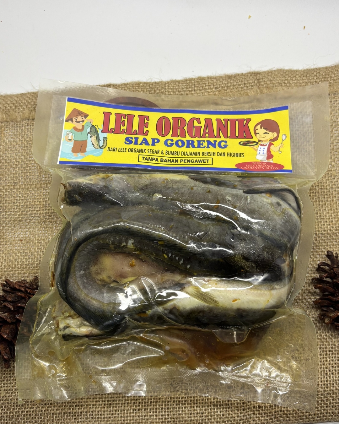 Lele organik siap masak