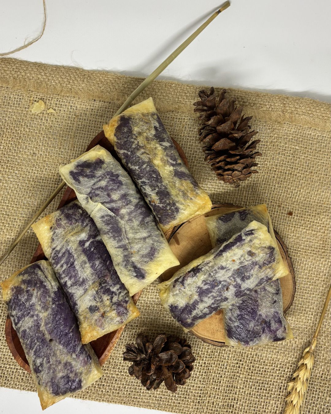 Lumpia ubi ungu